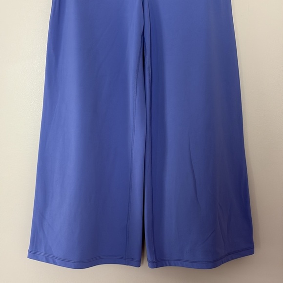 Athleta Elation Wide Crop Pants Adonis Blue Size S - Picture 6 of 16